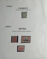 Ottoman Turkey ŞARKÖY ÇANAKKALE & DİVRİL NİĞDE BILINGULAR  Cancels
