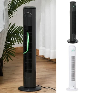 Tower Fan with 3 Speed 3 Mode 10h Timer 70° Oscillation LED Remote Controller - Picture 1 of 19