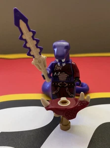 LEGO Ninjago Kapau'Rai Minifigure Purple Snake W/ Sword And Armor From Set 70749 - Picture 1 of 6