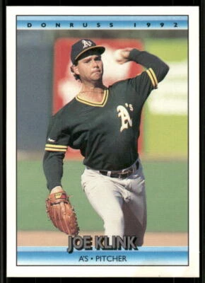 1992 Donruss #183 Joe Klink - Image 1 of 2