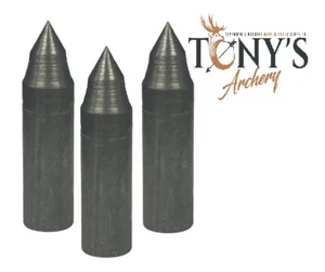 King Point Glue On Steel Field Points 11/32 125GR - Picture 1 of 2