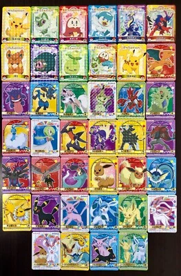 Marumiya Pokemon Sticker Complete Seal 2023 Limited Japanese Nintendo Holo 40Set - Image 1 of 4
