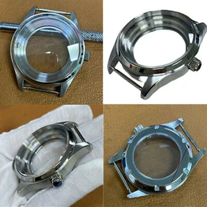 For Japan NH35/NH36 Movement Part 40MM Stainless Steel Sapphire Glass Watch Case - Picture 1 of 8