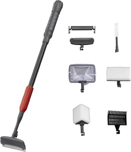 Aquarium Cleaning Tools Fish Tank Cleaner Set 6 in 1 with Algae Scraper Glass Sp - Picture 1 of 10