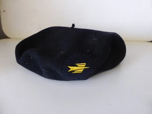 Béret de la Poste Française Béret Français PTT Couvre Chef Chapeau laulhere - Picture 1 of 7
