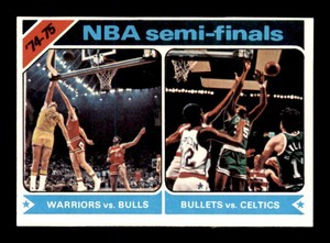 1975 Topps #188 NBA Playoff Semis DP EX+ X2135430