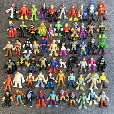 Random 6Pcs Imaginext DC Super Friends Action Figure Superhero Fisher Price Toy - Image 1 of 4