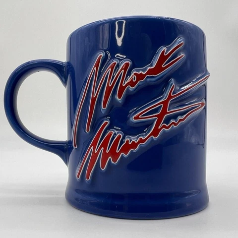 Mark Martin #6 Ceramic Coffee Mug Valvoline Racing NASCAR Raised Logo Cover