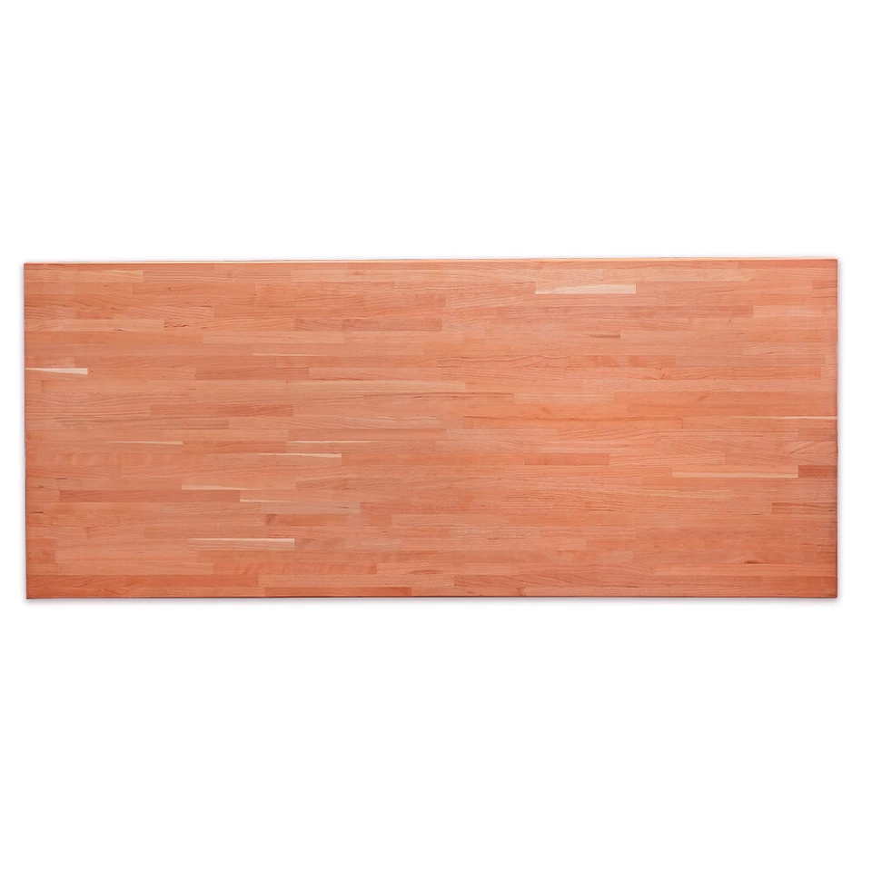 CONSDAN Butcher Block Counter Top, USA Grown Cherry Solid Hardwood Countertop - Image 1 of 1