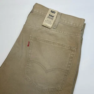 NEW Levi's 568 Loose Straight Double-knee Carpenter Pants Mens 36x32 Irregular - Picture 1 of 8