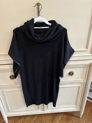 Vestido Suéter Ralph Lauren Etiqueta Azul Cuello Alto Nuevo con Etiquetas $498 Pequeño Clásico Suave Foto 1 de 4