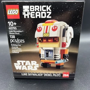 LEGO Brickheadz 40795 Star Wars Luke Skywalker Rebel Pilot - New Sealed - Picture 1 of 6