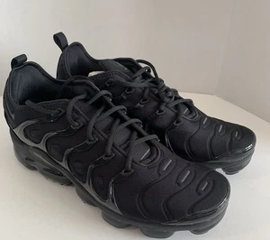 Nike Air Vapormax Plus Blk/Blk/Drk Grey 924453-004 US14 NIB - Picture 1 of 12