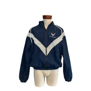 US Air Force PTU Jacket | Skilcraft Nylon Windbreaker | Reflective Stripes | M - Picture 1 of 10