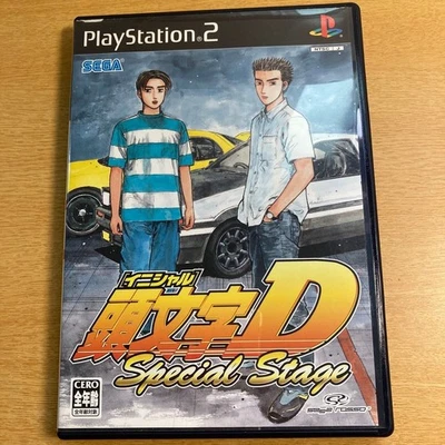 Initial D Special Stage (Sony PlayStation 2, 2003) Japan Import SEGA Racing Game - Image 1 of 4