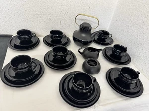 Rosenthal Studio Line schwarzes Teeservice Tapio Wirkkala - Bild 1 von 18