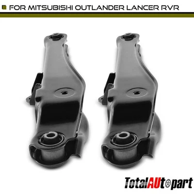 2x Brazo de control para Mitsubishi Outlander 2008-2020 Lancer RVR trasero inferior trasero Foto 1 de 4