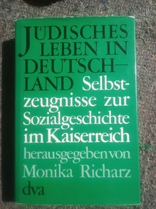 Judisches Leben In Deutschland. Monika Richarz. 1979. - Picture 1 of 8