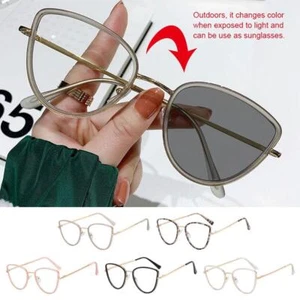 Fashion Retro Anti-Blue Light Glasses Classic Cat Eye Eyeglasses✨ Triangle O5B1 - Picture 1 of 22