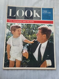 LOOK Magazine - December 3, 1963 - John F. Kennedy & His Son Pictures - no label - Picture 1 of 3