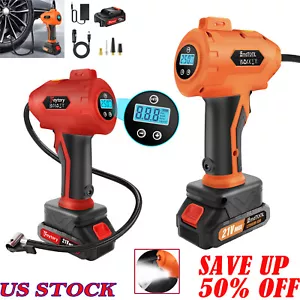 Inflador de neumáticos de coche recargable 180 PSI compresor de bomba de aire portátil - Imagen 1 de 20