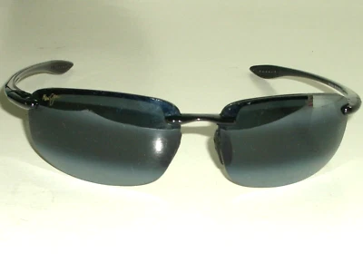 MAUI JIM MJ-407-02 64[]15-130 MJ SPORT GRADIENT-MIRROR POLARIZED WRAP SUNGLASSES - Image 1 of 4