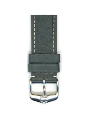 Pulseira de relógio Tag Heuer feminina 15 mm couro genuíno verde escuro BC0721  - Imagem 1 de 3