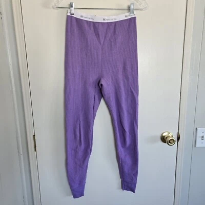 Pantalones térmicos vintage Hanes Juniors M púrpura Foto 1 de 4