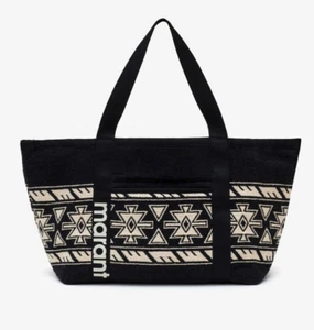 ISABEL MARANT Darwen Graphic Tote Black Orig. $495 NWT - Picture 1 of 6