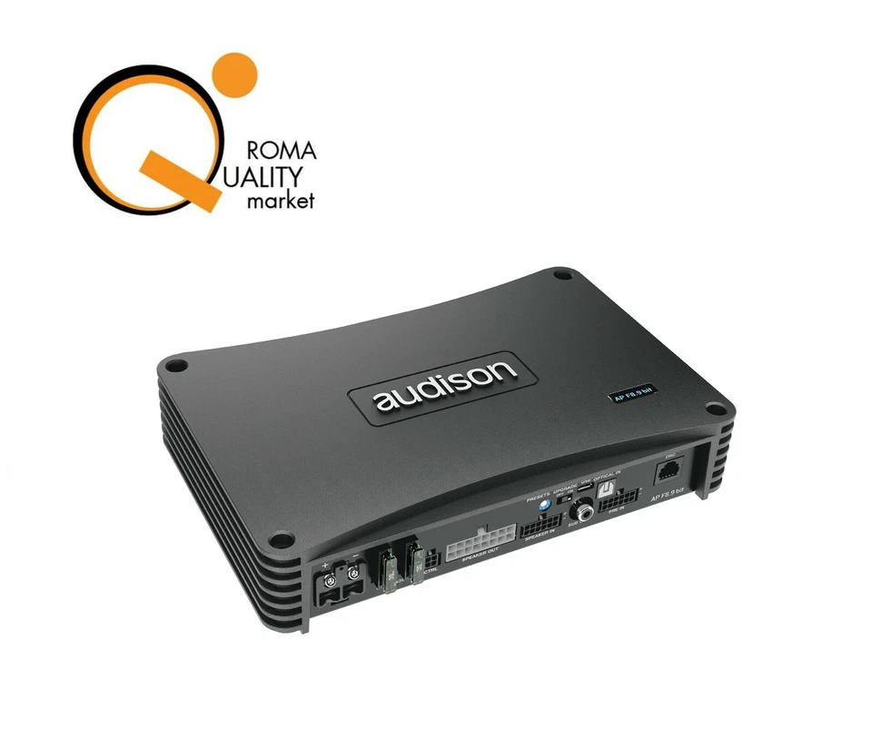 Audison Prima Amplificatore AP F 8.9 bit 8 ch Processore DSP 8 x 85 W 4 Ω APF8.9 - Immagine 1 di 1
