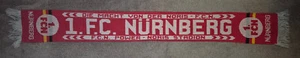 1. FC Nürnberg Schal - DIE MACHT VON DER NORIS - 90er Jahre - - Bild 1 von 1