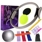 Pilates Equipment for Home Workouts Pilates  and Ball Set Resistance U9H2