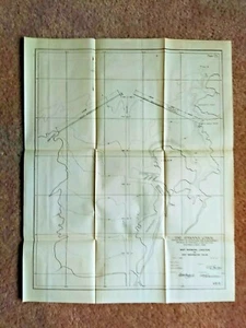1914 Panama Canal Map E Breakwater Colon Telfers Island Toro Margarita Point - Picture 1 of 4