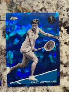 Tarjeta de tenis Kerry Melville Reid 2021 cromada zafiro #58 - Imagen 1 de 1