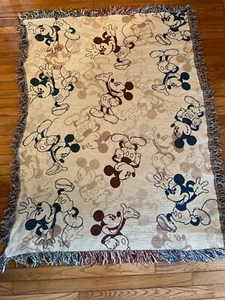 Mickey Mouse tapestry throw blanket Disney Parks - Picture 1 of 18