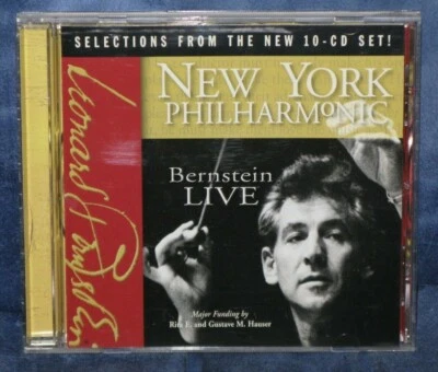NEW YORK PHILHARMONIC BERNSTEIN LIVE SELECTIONS FROM BOX CD BEST PRICE ON EBAY - Image 1 of 4