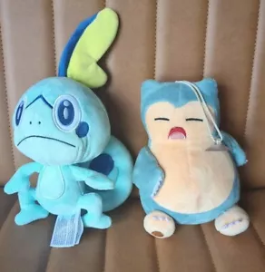 Sobble and snorlax Peluche Pokemon Appendi Finestra - Foto 1 di 7