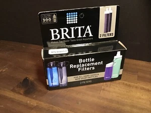 Brita Water Bottle Replacement Filter BB06 2 Filter pack replace 300 bottles New - Picture 1 of 3