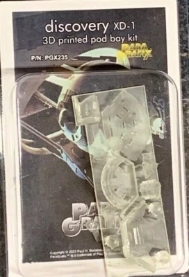 2001 A Space Odyssey - Discovery XD-1 EVA Pod Bay for Moebius 1/350 Scale Kit - Image 1 of 4