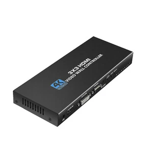 1 in 9 out HDMI distributor 3X3 1X9 4K DVI HDMI Screen Splitter For Xbox/PS4 - Afbeelding 1 van 16