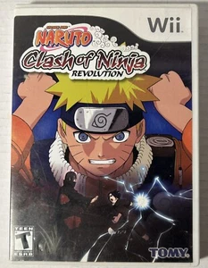 2006 Nintendo Wii Naruto Clash of Ninja Revolution Complete with Case & Manual - Picture 1 of 4
