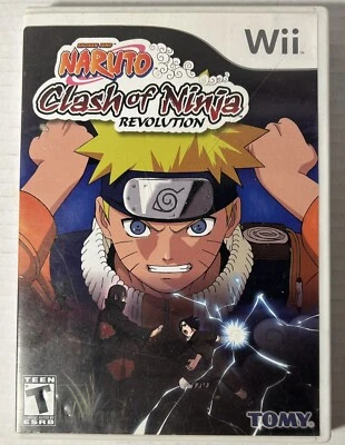 2006 Nintendo Wii Naruto Clash of Ninja Revolution Complete with Case & Manual - Image 1 of 4