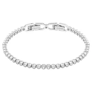 Swarovski Imber Emily Tennis Bracelet Round Cut, White, Rhodium Plated 1808960 - Picture 1 of 5