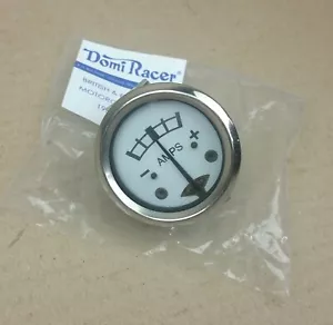 Lucas Type 8 Amp White Face Ammeter 1 1/2" NOS, 36084M 36084 - Picture 1 of 5