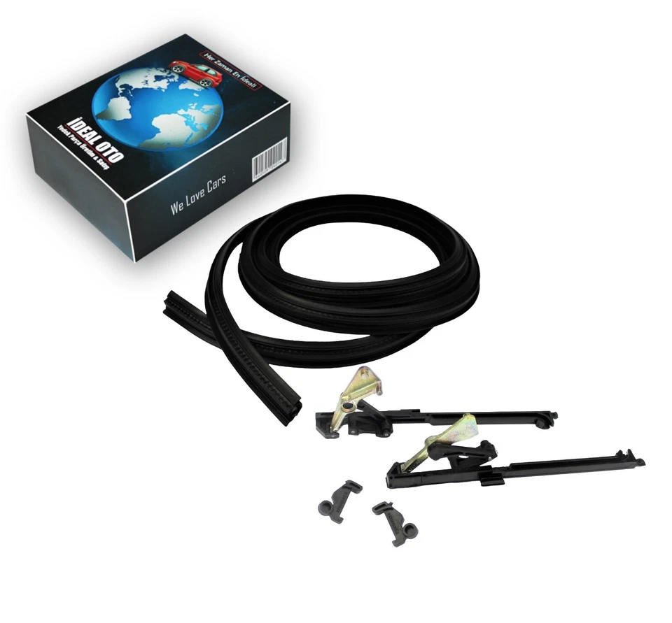 Juego de soportes de riel corredizo y sello de techo corredizo para Volvo S40 1995-2004 Foto 1 de 4