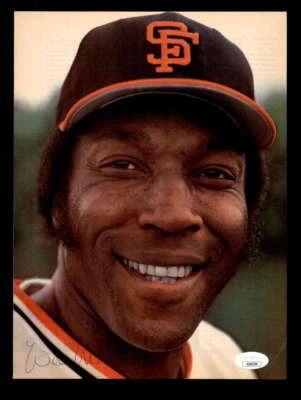Willie McCovey JSA Cert Autograph 8x10 Photo Vintage Signed San Francisco Giants - Image 1 of 3