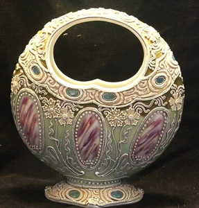 ANTIQUE NIPPON MORIAGE BASKET - Picture 1 of 6