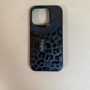 Black Leopard Cheetah Loopy Case for Iphone 14 Pro - Zdjęcie 1 z 4