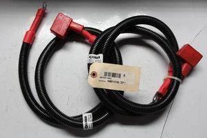 MURAT TICARET 1-Gauge Post Terminal HEAVY DUTY Battery Cable MADE IN ITALY 2pcs - Picture 1 of 6