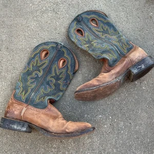 Twisted X Herren Rancher Western Cowboystiefel Größe 10 Regenbogenfarben Rodeo - Bild 1 von 7
